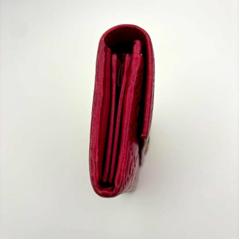 Gucci Red Guccisima Leather Lovely Heart | comes with box - Picture 6 of 8